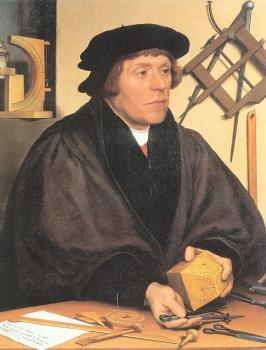 小漢斯 荷爾拜因 Portrait of Nikolaus Kratzer 小漢斯 荷爾拜因 Portrait of Nikolaus Kratzer